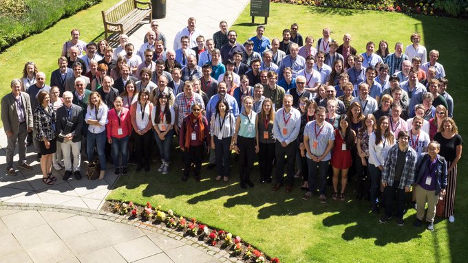 Conference photo from ISMB 2019