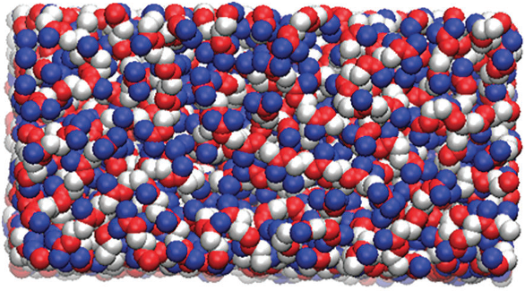 MD simulation of squalene surface